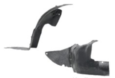 Carenaj roata Peugeot 206 (2), 2002-04.2009, partea Dreapta punte fata partea din Fata, 7136CY, 5723FP14T, polietilena