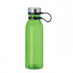 Sticla de apa sport, 780 ml, ?7x24.5 cm, Everestus, 20SEP0281, Poliester, Otel, Transparent, Verde, saculet inclus foto