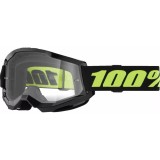 MBS Ochelari motocross/enduro STRATA 2 negru/verde 100%, Cod Produs: 26013487PE