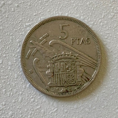 Moneda 5 PESETAS - 1957 - Spania - (194)