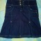 FUSTA DE BLUGI , FIRMA ,,STRADIVARIUS &quot; ORIGINAL , MARIMEA 36, APROAPE NOU