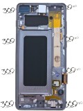 Display Samsung SM-G975 S10+ S10 Plus BLACK ( Service Pack )