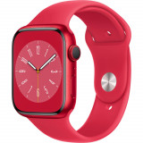 Cumpara ieftin Apple Watch Series 8 GPS + Cellular, 45mm, (PRODUCT)RED Aluminium Case, (PRODUCT)RED Sport Band