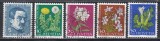 Elvetia 1960 - Pro Juventute - 150 de ani de la nașterea lui Alexandre Calame - Flori de luncă și grădină, Cota CTO 8.75 Euro, Stampilat