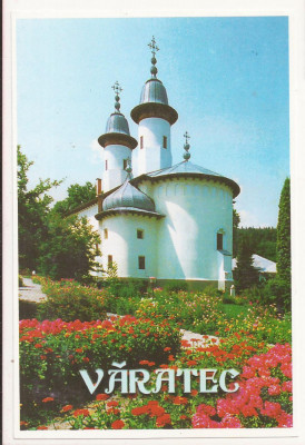 RF15 -Carte Postala - Manastirea Varatec, necirculata foto