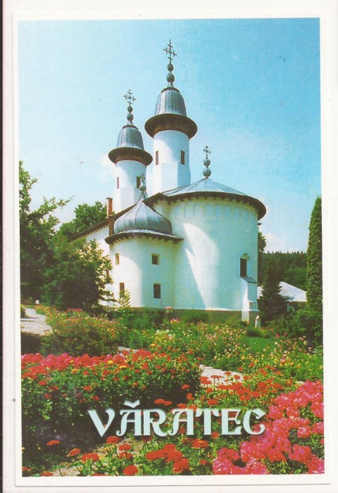 RF15 -Carte Postala - Manastirea Varatec, necirculata