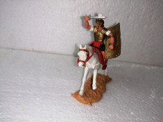 bnk jc Figurina de plastic - Timpo - cavalerist roman foto