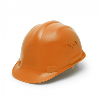 Casca de protectia muncii - portocaliu foto