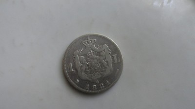 1884 1 LEU ! foto