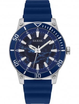 Ceas Barbati, Guess, Active Navy GW0420G1 - Marime universala foto