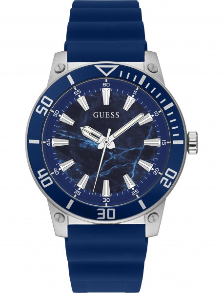 Ceas Barbati, Guess, Active Navy GW0420G1 - Marime universala
