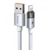 Cablu Date si Incarcare USB-A - Lightning McDodo CA-6912, 18W, 1.2m, Alb, Apple