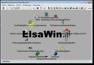 Elsawin - program de reparatie auto foto