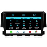 Navigatie Dedicata Honda Civic (2015-2021), 9Inch, 2Gb Ram, 32Gb Stocare, Carplay