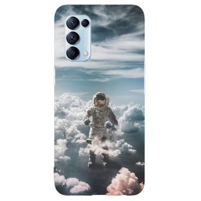 Husa compatibila cu Oppo A53 model Astronaut, Silicon, TPU, Viceversa foto