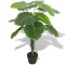 Gossi planta artificiala taro cu ghiveci, 85 cm, verde