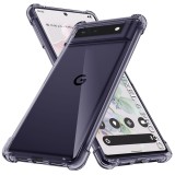 Husa Google Pixel 6 Pro Asteroid GSM Shockproof Clear Silicone, fumuriu