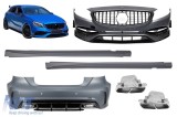 Un pachet de design tip A45 potrivit pentru Mercedes A-Class W176 hatchback 2012-2018 Performance AutoTuning
