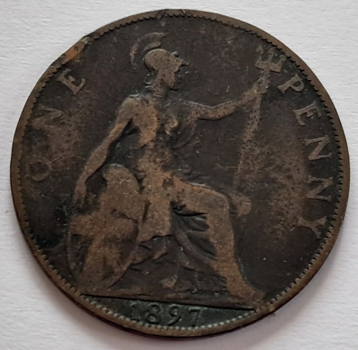 Marea Britanie , One Penny 1897