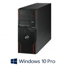 Workstation Fujitsu CELSIUS W520, Quad Core i7-3770, SSD, Quadro K620, Win 10 Pro foto