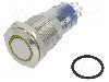 Intrerupator anti-vandalism, ON-(ON), &Oslash;16.2mm, BULGIN, MP0045/1E2AM220S