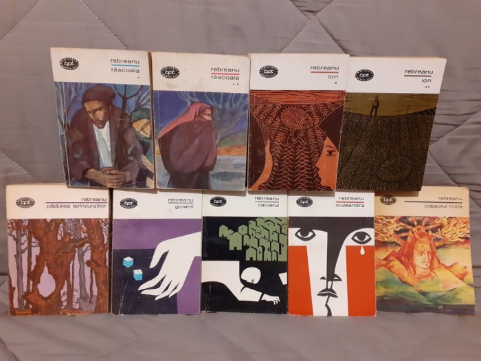 PADUREA SPANZURATILOR/ION/RASCOALA/GOLANII/CALVARUL/CIULEANDRA-LIVIU REBREANU