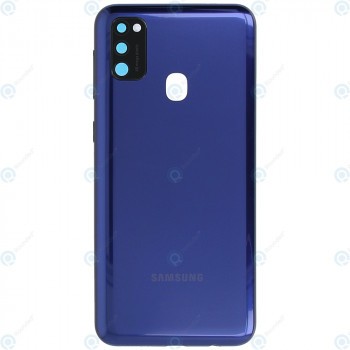 Samsung Galaxy M21 (SM-M215F) Capac baterie albastru miezul nopții GH82-22609B
