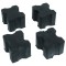 Set 4 tampoane distantier Carpoint intre spire la arcuri fata si spate , 4,70x3,90x3,10 cm
