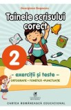 Tainele scrisului corect - Clasa 2 - Exercitii si teste - Georgiana Gogoescu