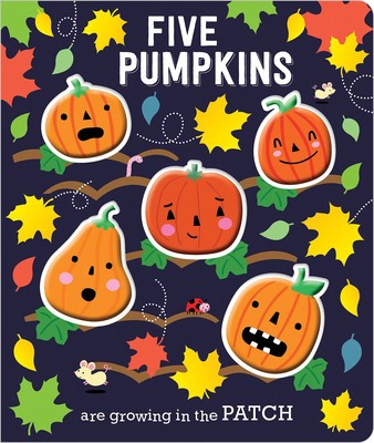 Board Book Five Little Pumpkins foto
