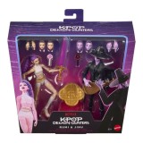 Mattel Set 2 Figurine K Pop Vanatori de Demoni Rumi &amp; Jinu cu Accesorii