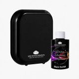 Cumpara ieftin Pachet Promo: 10Q Aroma Eco Plus Negru + Rezerva Parfum Ambiental Profesional 100 g Black Orchid