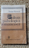 Traian Herseni - Cultura psihologica romaneasca