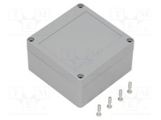 Carcasa universala GAINTA 100mm x 100mm x 55mm ABS gri inchis foto