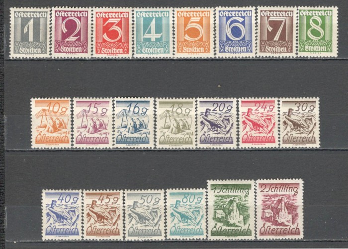Austria.1925 Cifra si motive traditionale MA.524