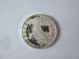 Italia 500 Lire 1989 Proof/UNC argint Campionatul Mondial de Fotbal 1990,diam=29 mm,gr=11 grame, Europa
