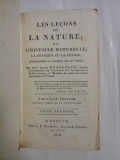 LES LECONS DE LA NATURE ou L&#039;histoire naturelle, la physique et la chymie, presentees a l&#039;esprit et au coeur (tome premier) - Louis Cous
