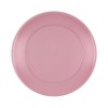 Farfurie Fructe, Model Powder Pink, Plastic, Diametru 20 cm, Oem