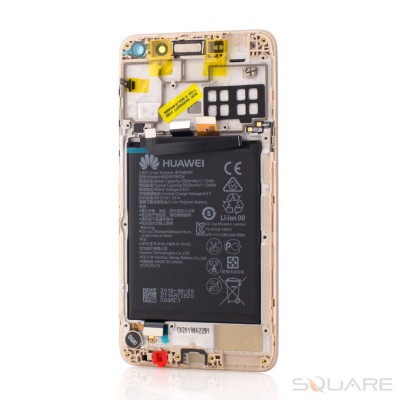 LCD OEM Huawei Y6 (2017), MYA-L11, Gold, OEM foto