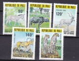 Mali 1980 fauna MI 744-748 MNH ww82