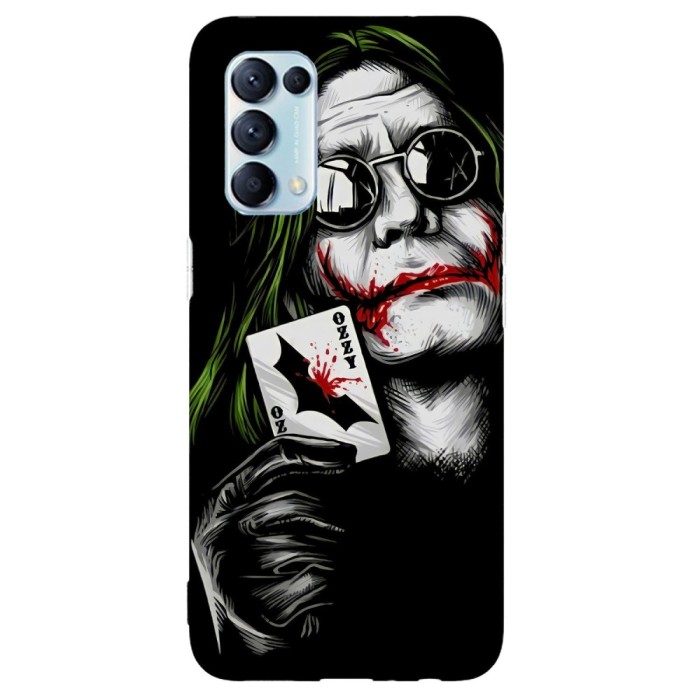 Husa compatibila cu Oppo Find X3 Pro model Ozzy Joker, Silicon, TPU, Viceversa