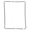 Rama Touch Negru iPad 3 / iPad 4 - Digitizer Ecran Tableta