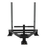 Sanie Antrenament inSPORTline SledMaster Pro FitLine, Greutate Max 400kg, Otel, Negru, Fitness, Forta