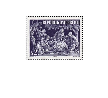 Austria 1970 - Craciun, neuzata foto