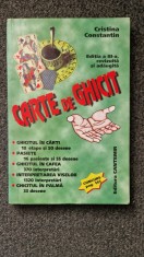 CARTE DE GHICIT - Cristina Constantin