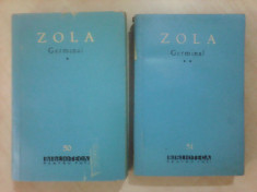 Germinal - ZOLA , 2 volume editia 1960 foto