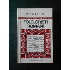 VIRGILIU ENE - FOLCLORISTI ROMANI