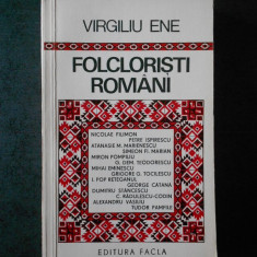 VIRGILIU ENE - FOLCLORISTI ROMANI