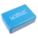 Cărămidă Yoga, LiveUp Sports, Spumă, Albastru, 23x15x7cm, Oem