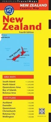 New Zealand Travel Map Fourth Edition foto